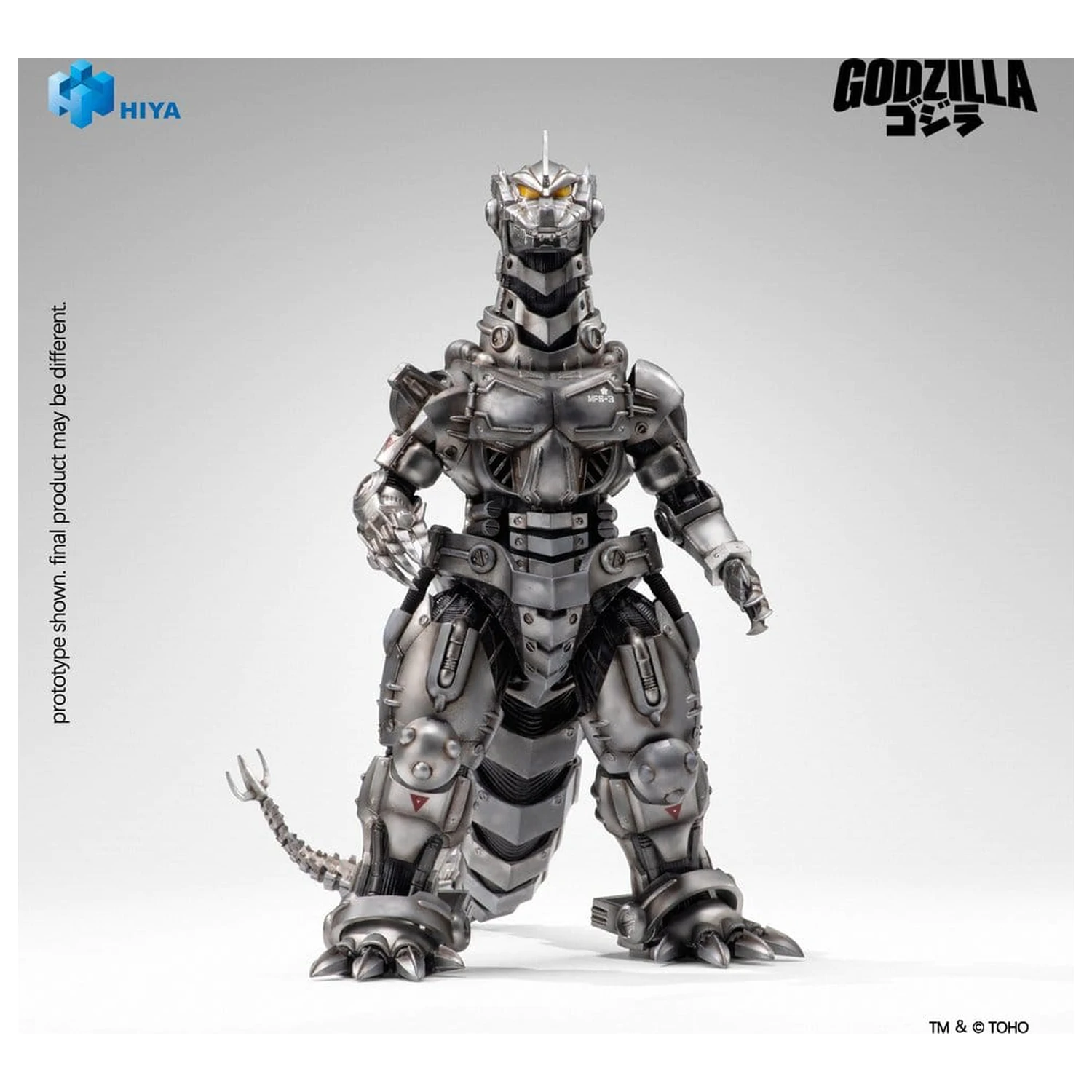 Godzilla Tokyo S.O.S. (2003) Exquisite Basic Series akciófigura Mechagodzilla Heavy Arms / High Mobility Version 20 cm termékfotó