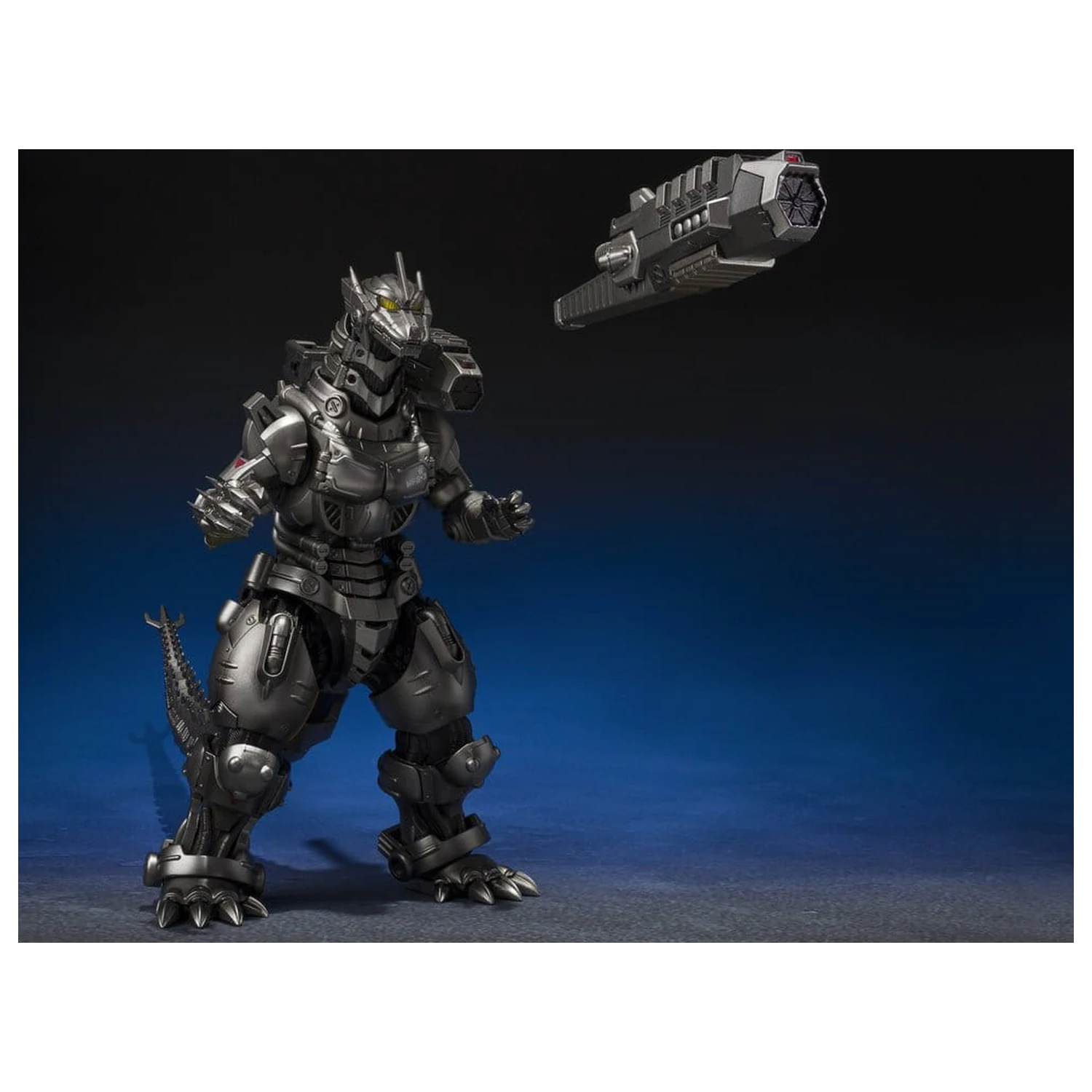 Godzilla: Tokyo S.O.S. S.H.MonsterArts Diecast akciófigura Kiryu (Heavily Armed Type / High Mobility Type) "Tokyo SOS" -Movie Graphic Plus- 16 cm termékfotó