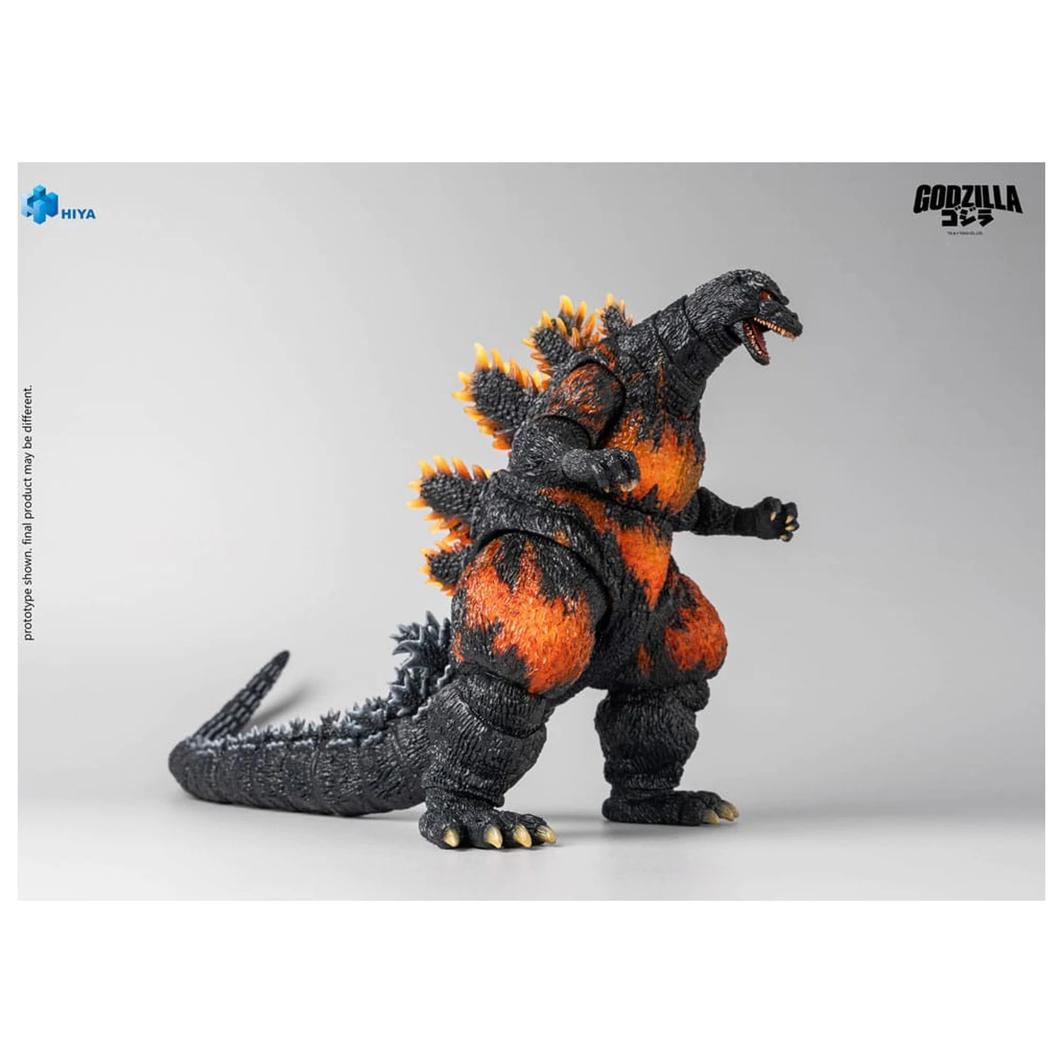 Godzilla vs. Destoroyah (1995) Exquisite Basic akciófigura Burning Godzilla 18 cm    termékfotó