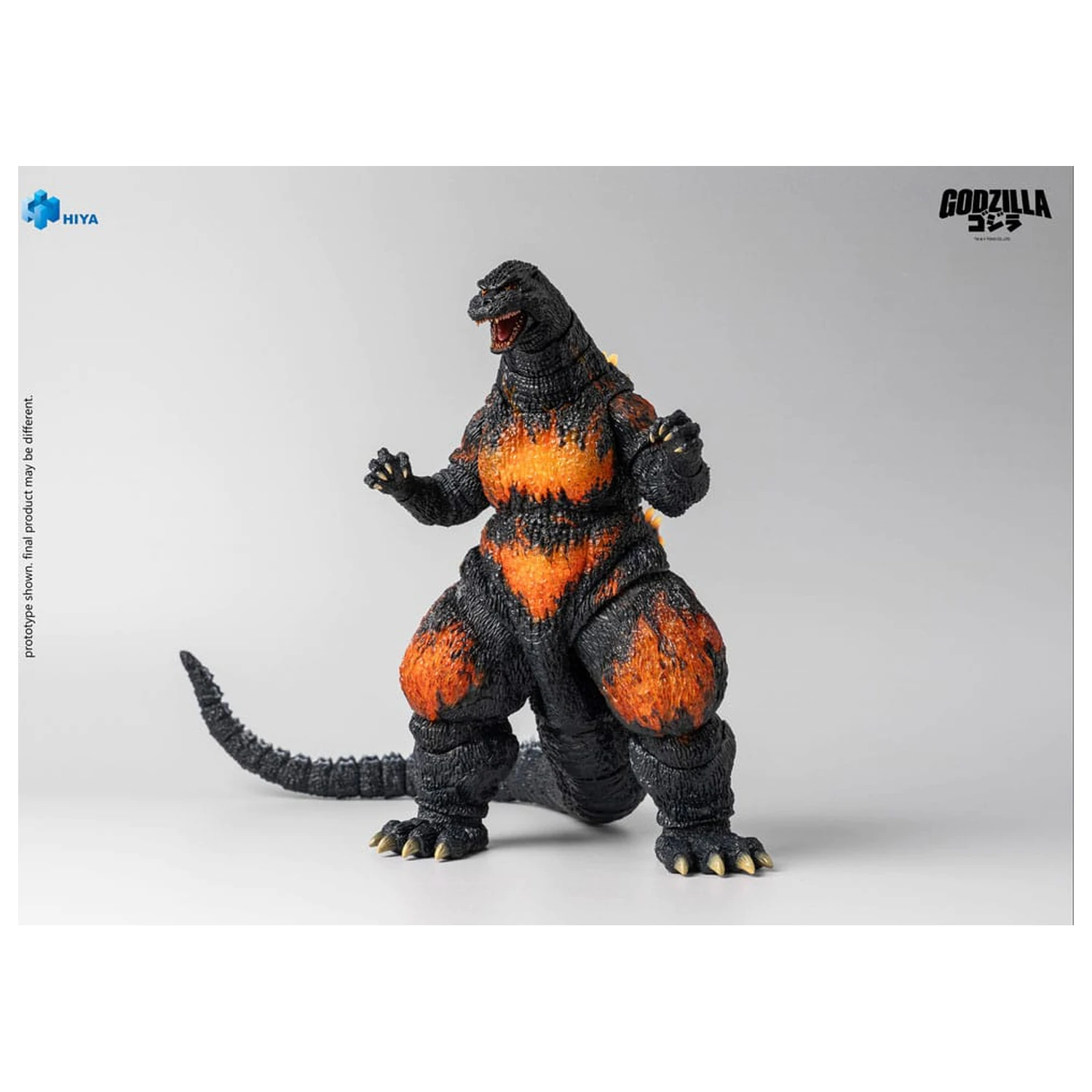 Godzilla vs. Destoroyah (1995) Exquisite Basic akciófigura Burning Godzilla 18 cm    termékfotó