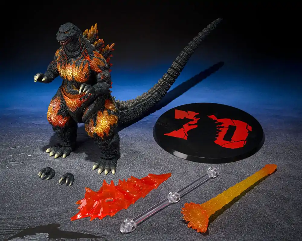 Godzilla vs. Destoroyah S.H. MonsterArts akciófigura Godzilla 1995 70th Anniversary Special Ver. 16 cm termékfotó