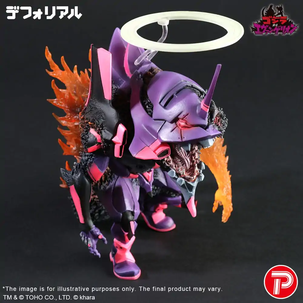 Godzilla vs. Evangelion Deforeal Test Type-01 Burning "G" Awakening Form PVC szobor figura 19 cm  termékfotó