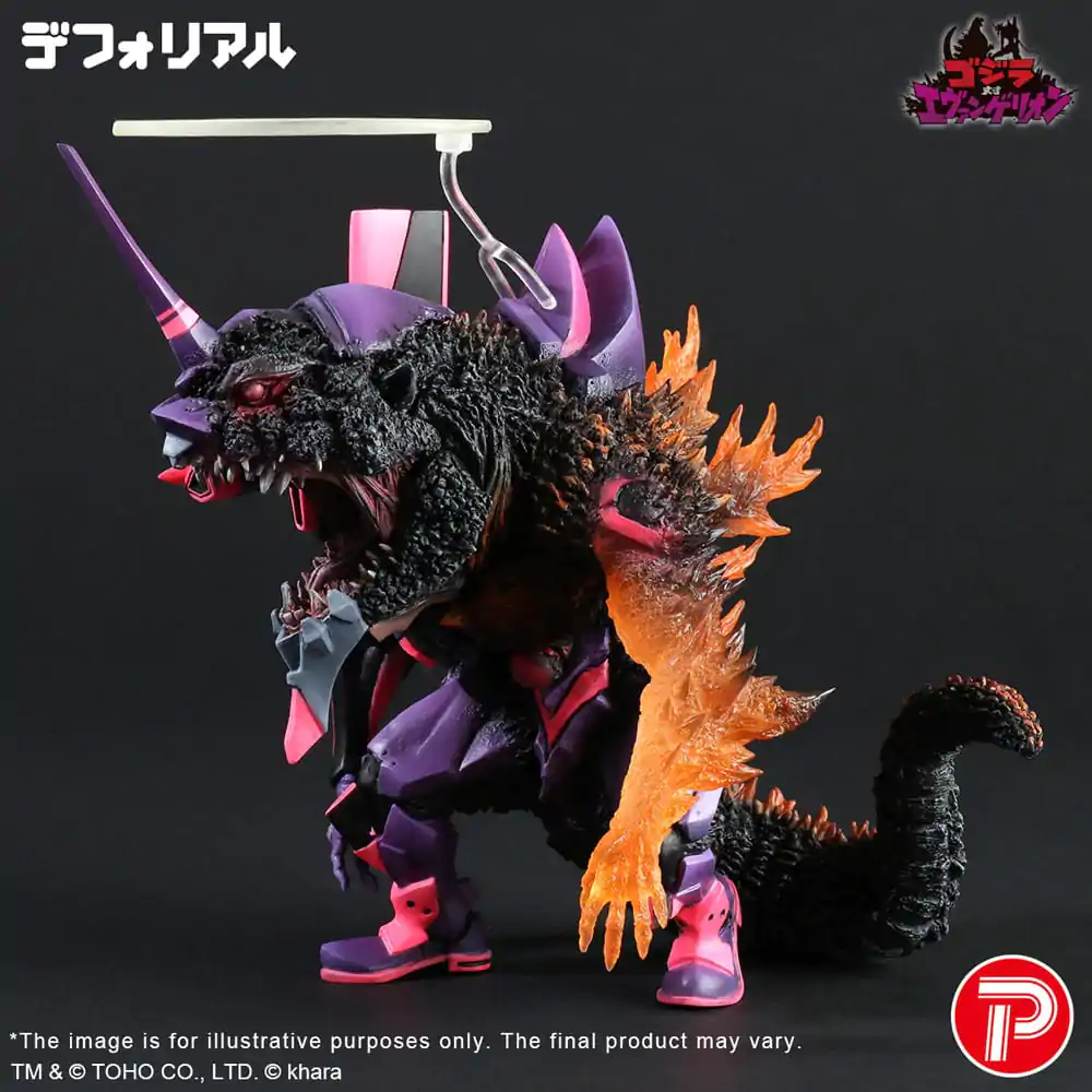 Godzilla vs. Evangelion Deforeal Test Type-01 Burning "G" Awakening Form PVC szobor figura 19 cm  termékfotó