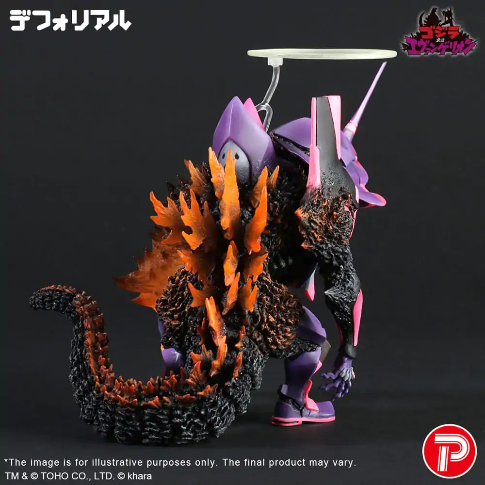 Godzilla vs. Evangelion Deforeal Test Type-01 Burning "G" Awakening Form PVC szobor figura 19 cm  termékfotó
