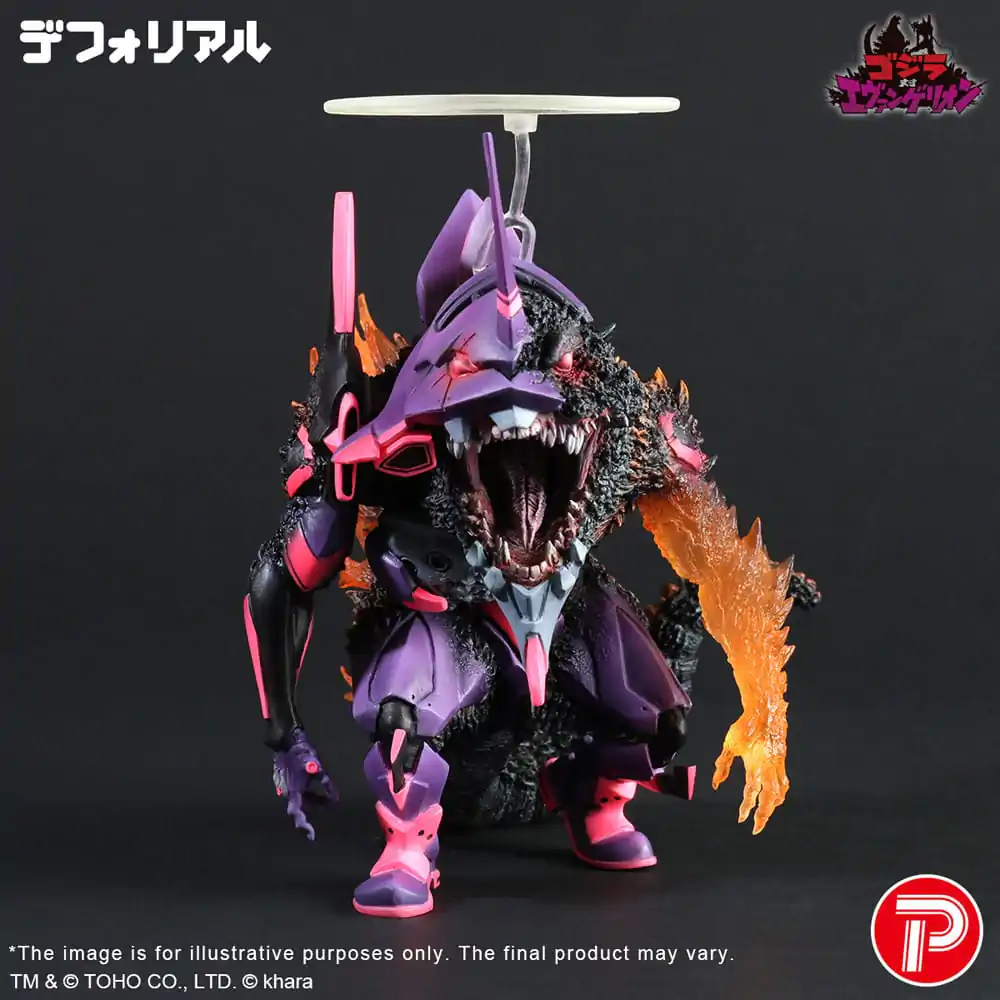 Godzilla vs. Evangelion Deforeal Test Type-01 Burning "G" Awakening Form PVC szobor figura 19 cm  termékfotó