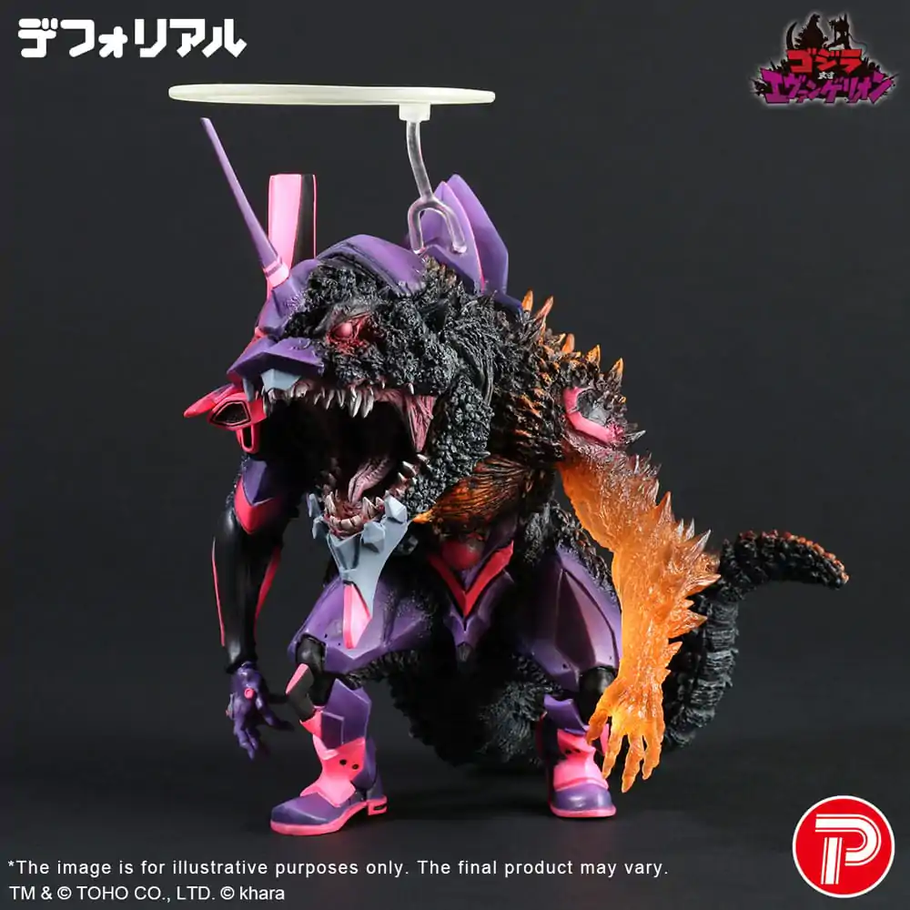 Godzilla vs. Evangelion Deforeal Test Type-01 Burning "G" Awakening Form PVC szobor figura 19 cm  termékfotó