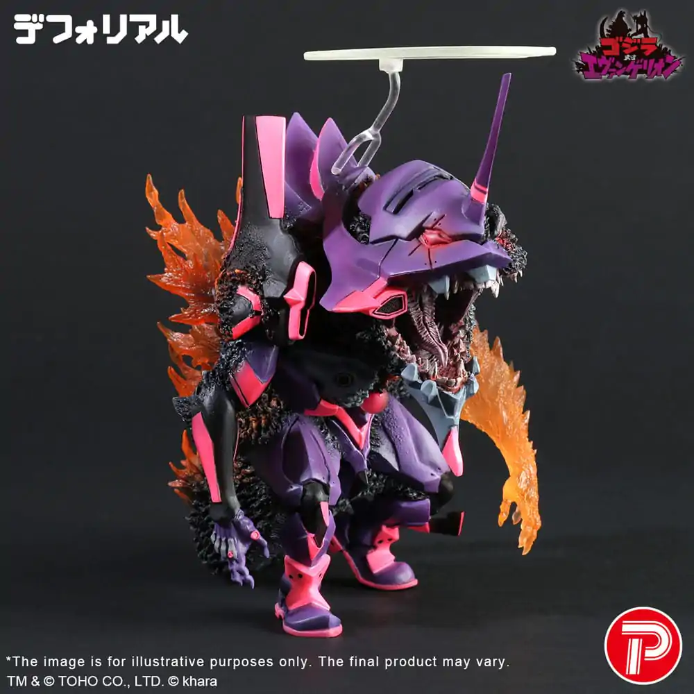 Godzilla vs. Evangelion Deforeal Test Type-01 Burning "G" Awakening Form PVC szobor figura 19 cm  termékfotó