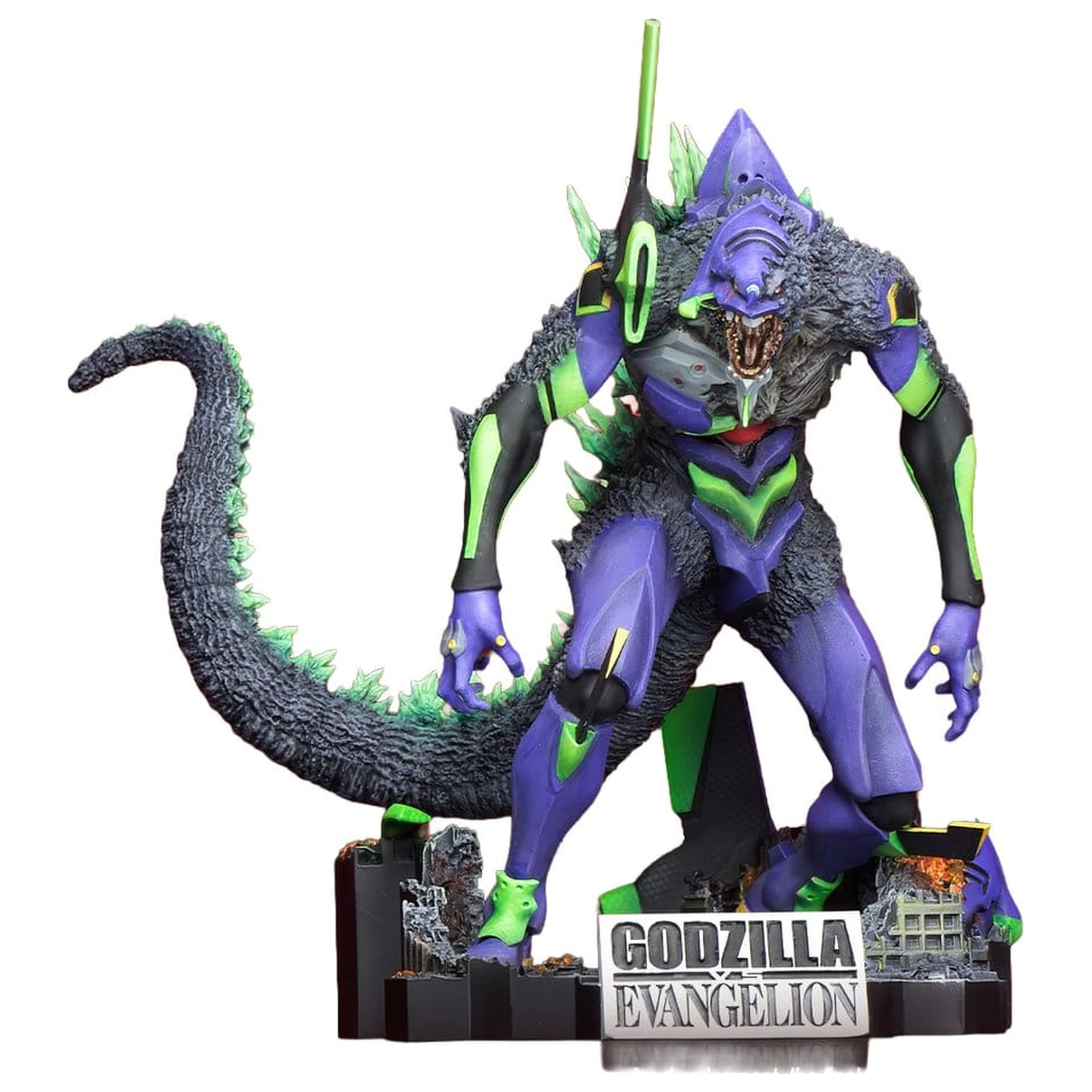 Godzilla vs. Evangelion Műanyag modell készlet Evangelion Test Type-01 “G” Awakened Form 20 cm termékfotó