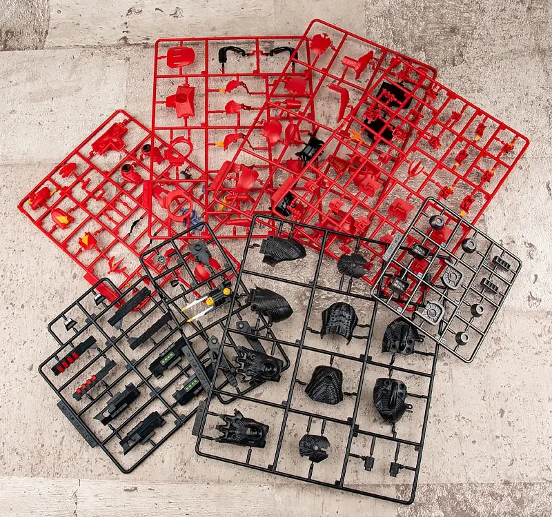 Godzilla vs Evangelion Type-3 Kiryu Kai EVA Unit-02 Color Ver. 24 cm modell készlet termékfotó