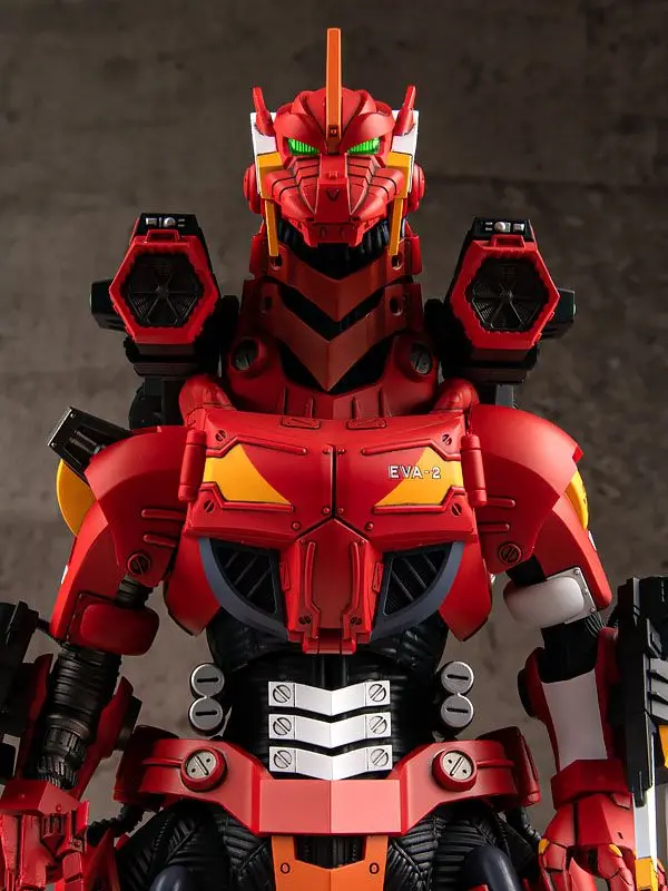 Godzilla vs Evangelion Type-3 Kiryu Kai EVA Unit-02 Color Ver. 24 cm modell készlet termékfotó