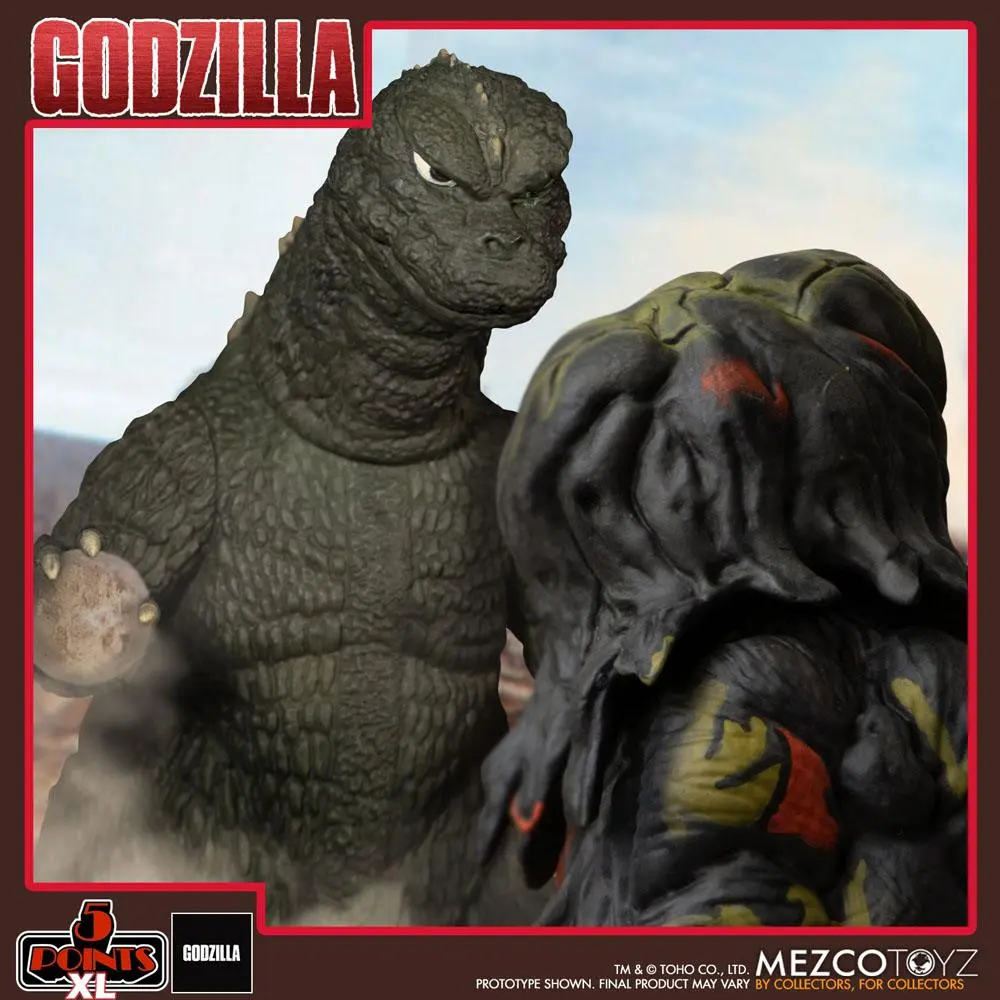 Godzilla vs. Hedorah 5 Points XL Deluxe Box akciófigura csomag termékfotó