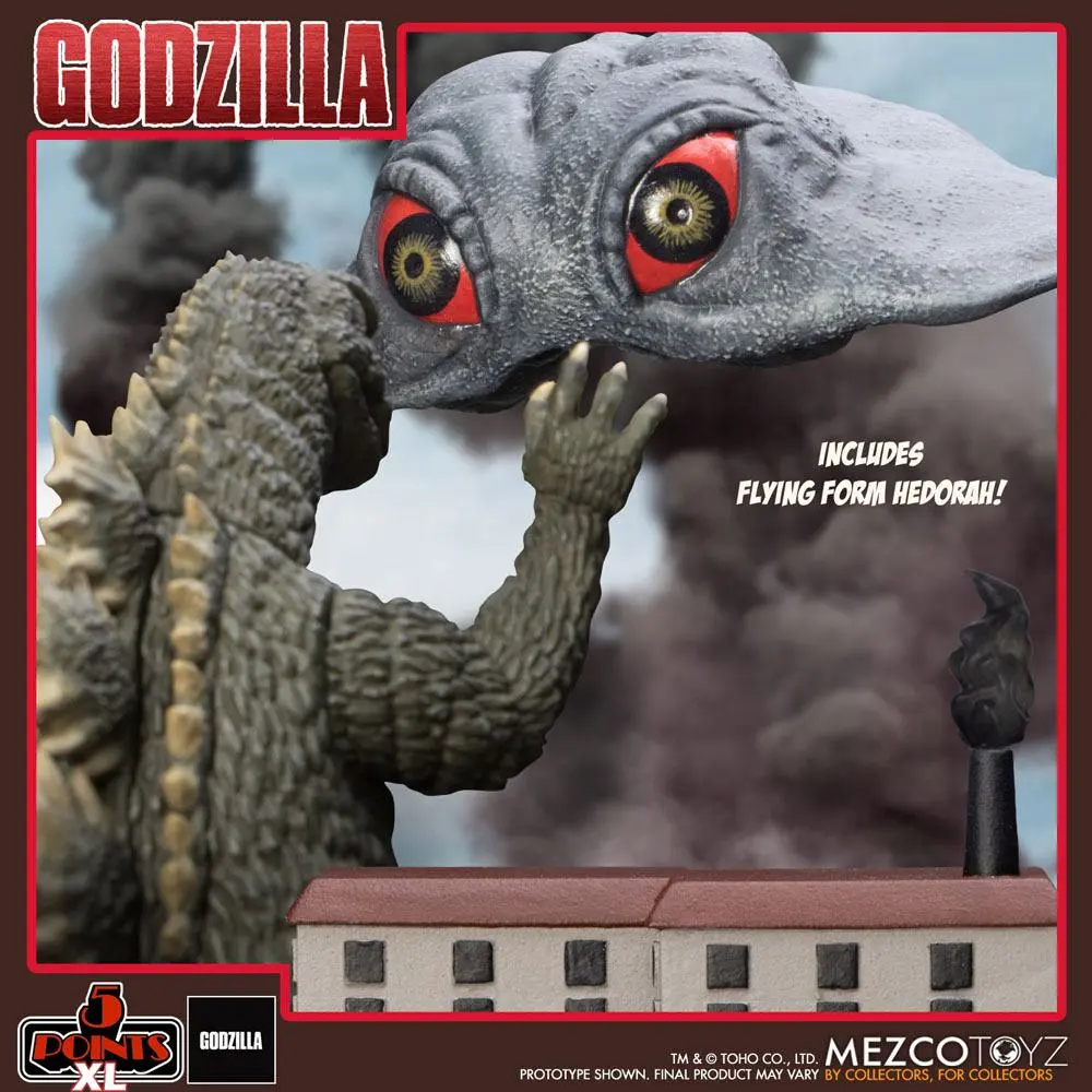 Godzilla vs. Hedorah 5 Points XL Deluxe Box akciófigura csomag termékfotó