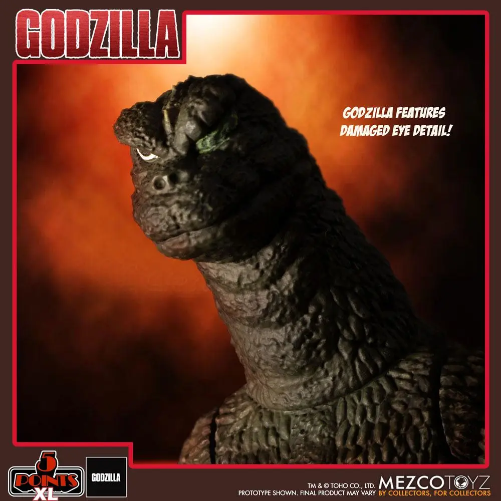 Godzilla vs. Hedorah 5 Points XL Deluxe Box akciófigura csomag termékfotó