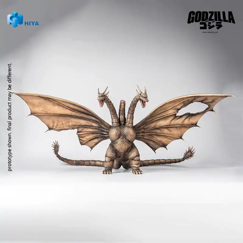 Godzilla vs. King Ghidorah (1991) Exquisite Basic King Ghidorah Battle Damaged Version akciófigura 33 cm termékfotó