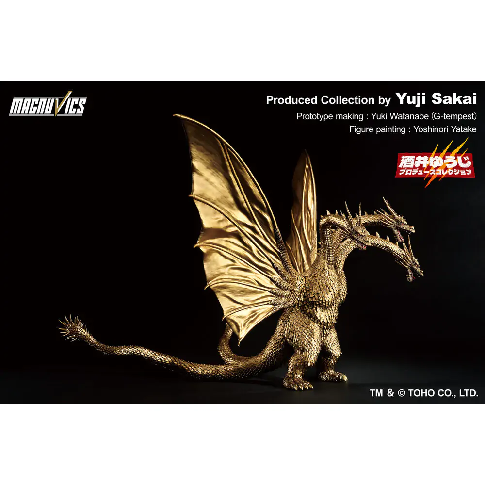 Godzilla VS King Ghidorah - Ghidorah 1991 Ichibansho figura 27cm termékfotó