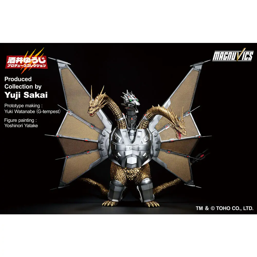 Godzilla VS King Ghidorah Mecha King Ghidorah 1 Ichibansho figura 27cm termékfotó
