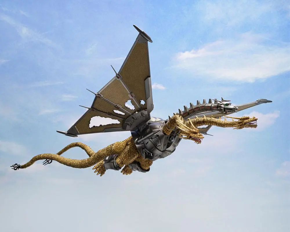 Godzilla vs. King Ghidorah S.H. MonsterArts Mecha Ghidorah Shinjuku Decisive Battle Special csomag akciófigura 25 cm termékfotó
