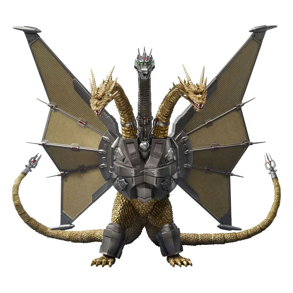 Godzilla vs. King Ghidorah S.H. MonsterArts Mecha Ghidorah Shinjuku Decisive Battle Special csomag akciófigura 25 cm termékfotó