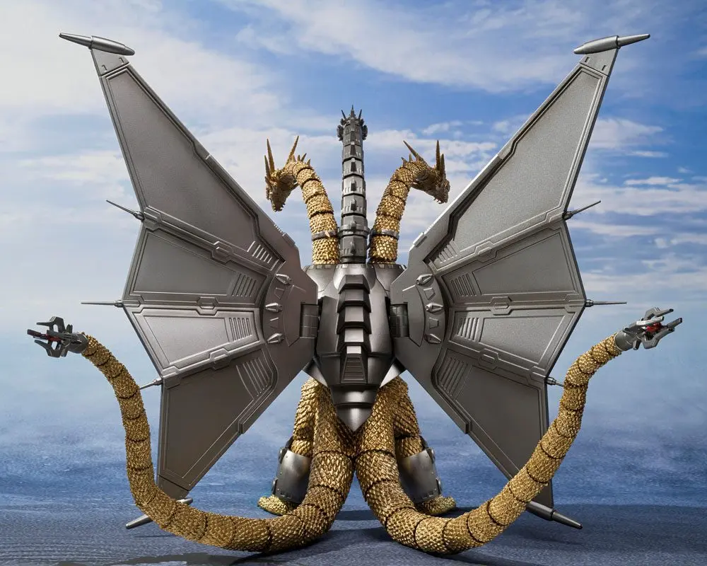 Godzilla vs. King Ghidorah S.H. MonsterArts Mecha Ghidorah Shinjuku Decisive Battle Special csomag akciófigura 25 cm termékfotó