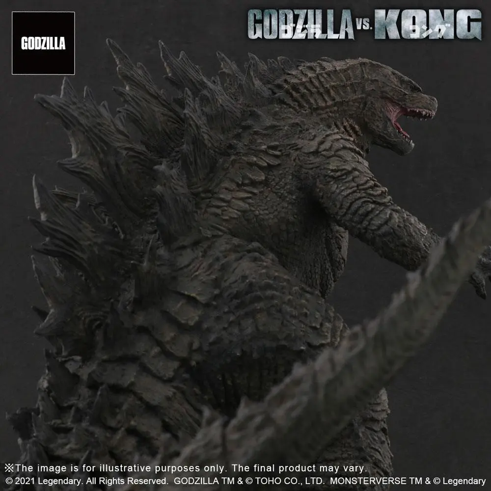 Godzilla vs. Kong 2021 TOHO Big Kaiju Series PGodzilla VC szobor figura 26 cm termékfotó