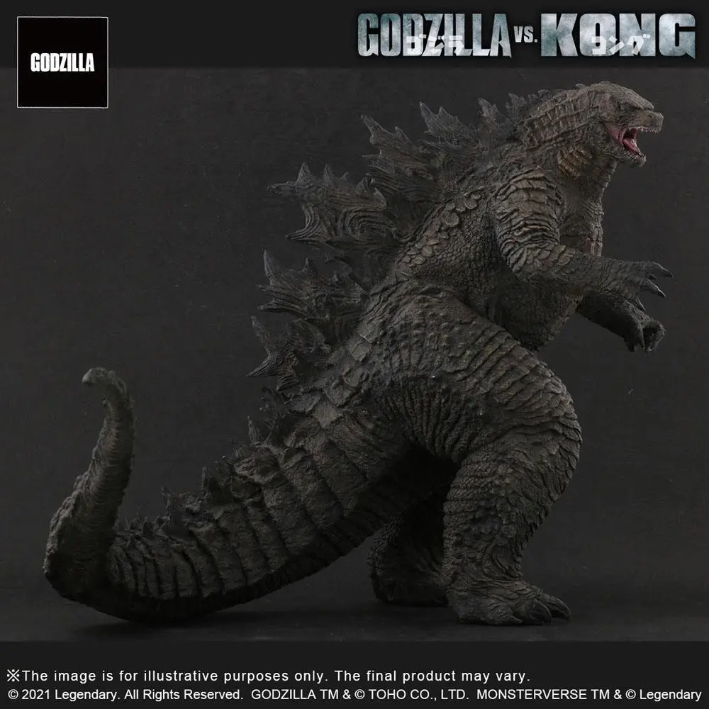 Godzilla vs. Kong 2021 TOHO Big Kaiju Series PGodzilla VC szobor figura 26 cm termékfotó