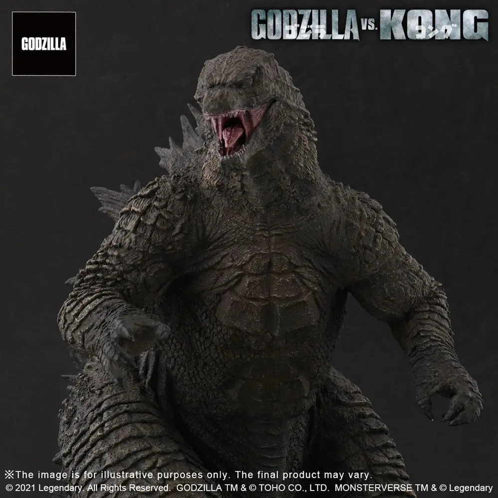 Godzilla vs. Kong 2021 TOHO Big Kaiju Series PGodzilla VC szobor figura 26 cm termékfotó