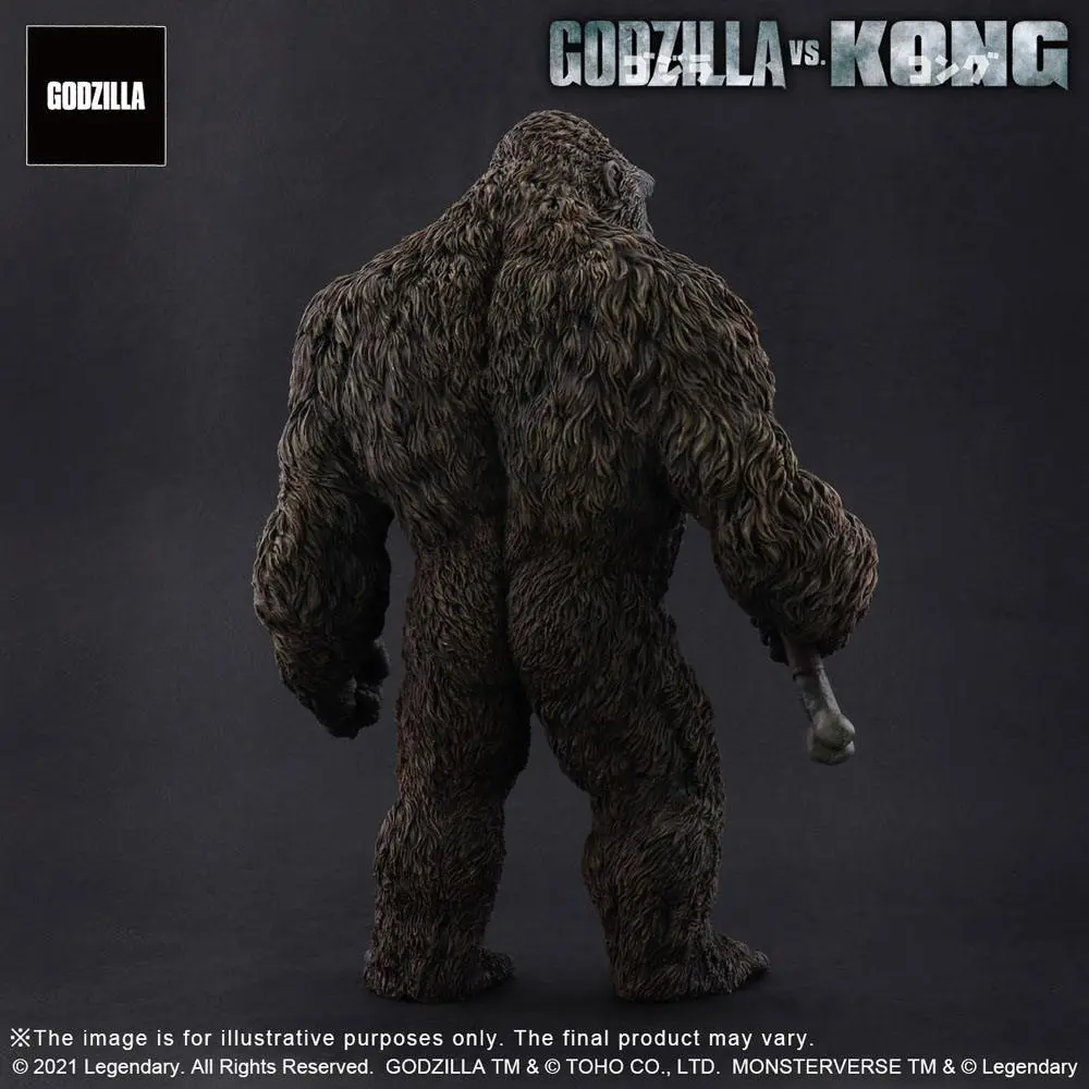 Godzilla vs. Kong 2021 TOHO Large Kaiju Series Kong PVC szobor figura 27 cm termékfotó