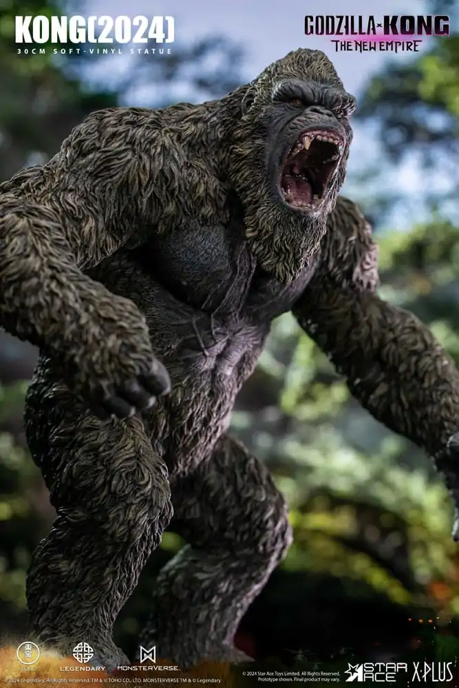 Godzilla vs. Kong: The New Empire Soft Vinyl Kong szobor figura 30 cm termékfotó