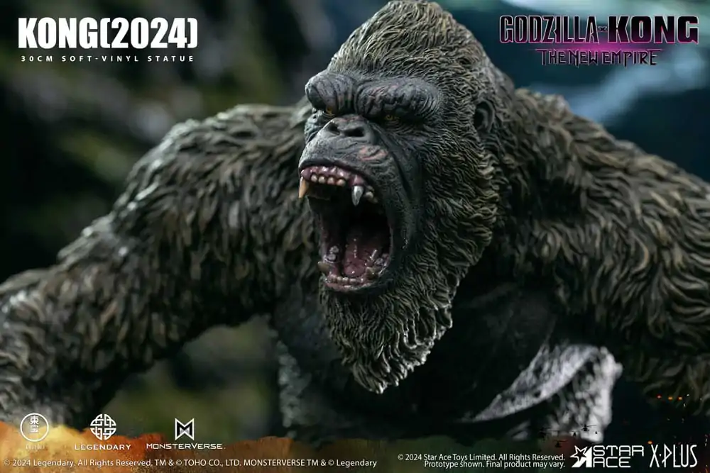 Godzilla vs. Kong: The New Empire Soft Vinyl Kong szobor figura 30 cm termékfotó