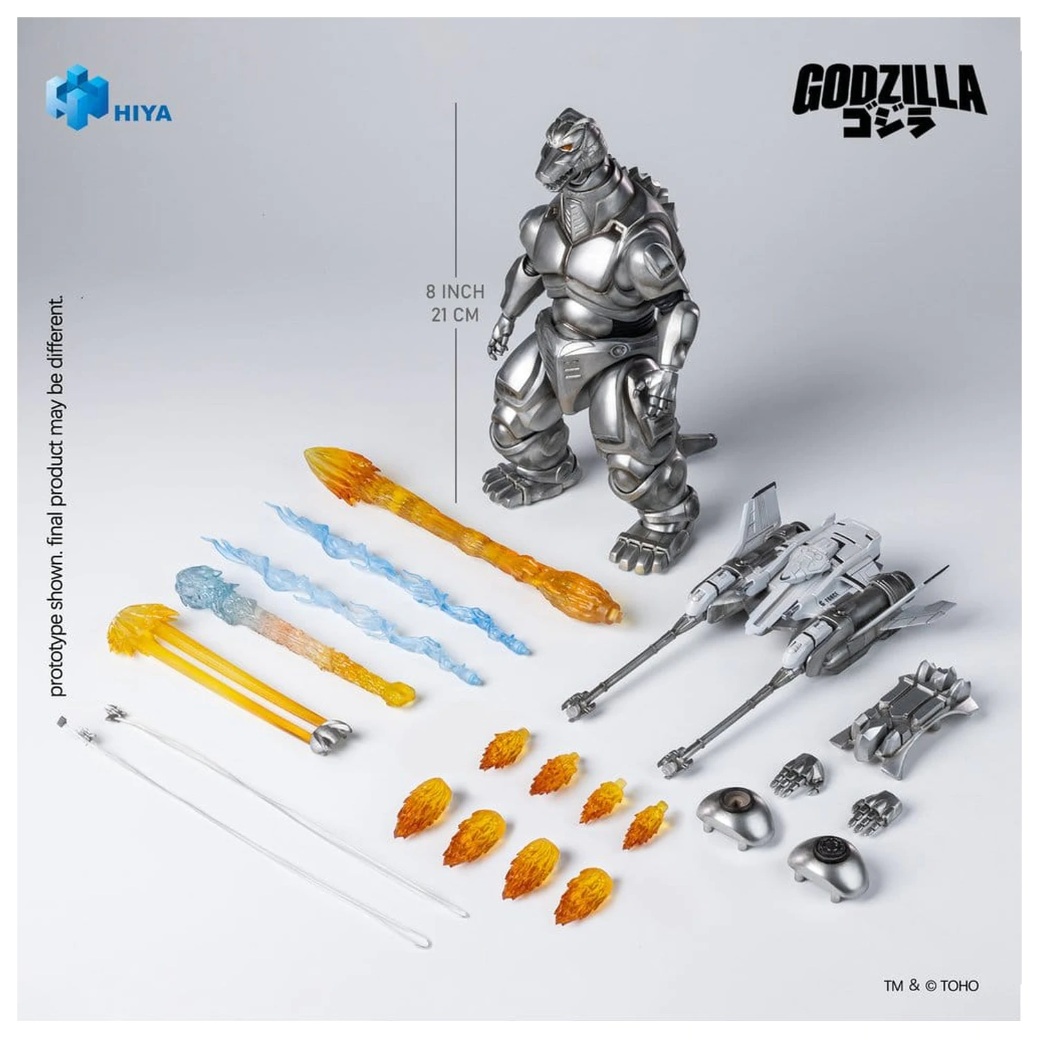 Godzilla vs. Mechagodzilla (1993) Exquisite Basic akciófigura Super Mechagodzilla 21 cm termékfotó