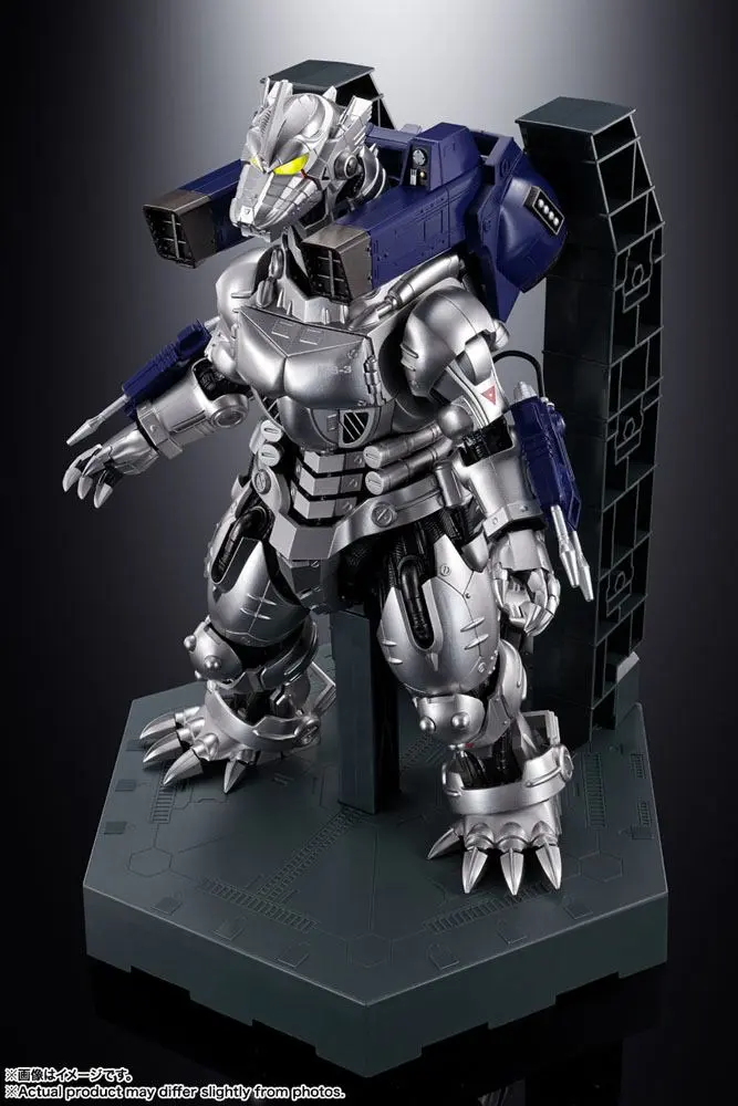 Godzilla vs. Mechagodzilla 2002 Soul of Chogokin GX-103 Type-3 Multi-Purpose-Fighting System Kiryu akciófigura 23 cm termékfotó