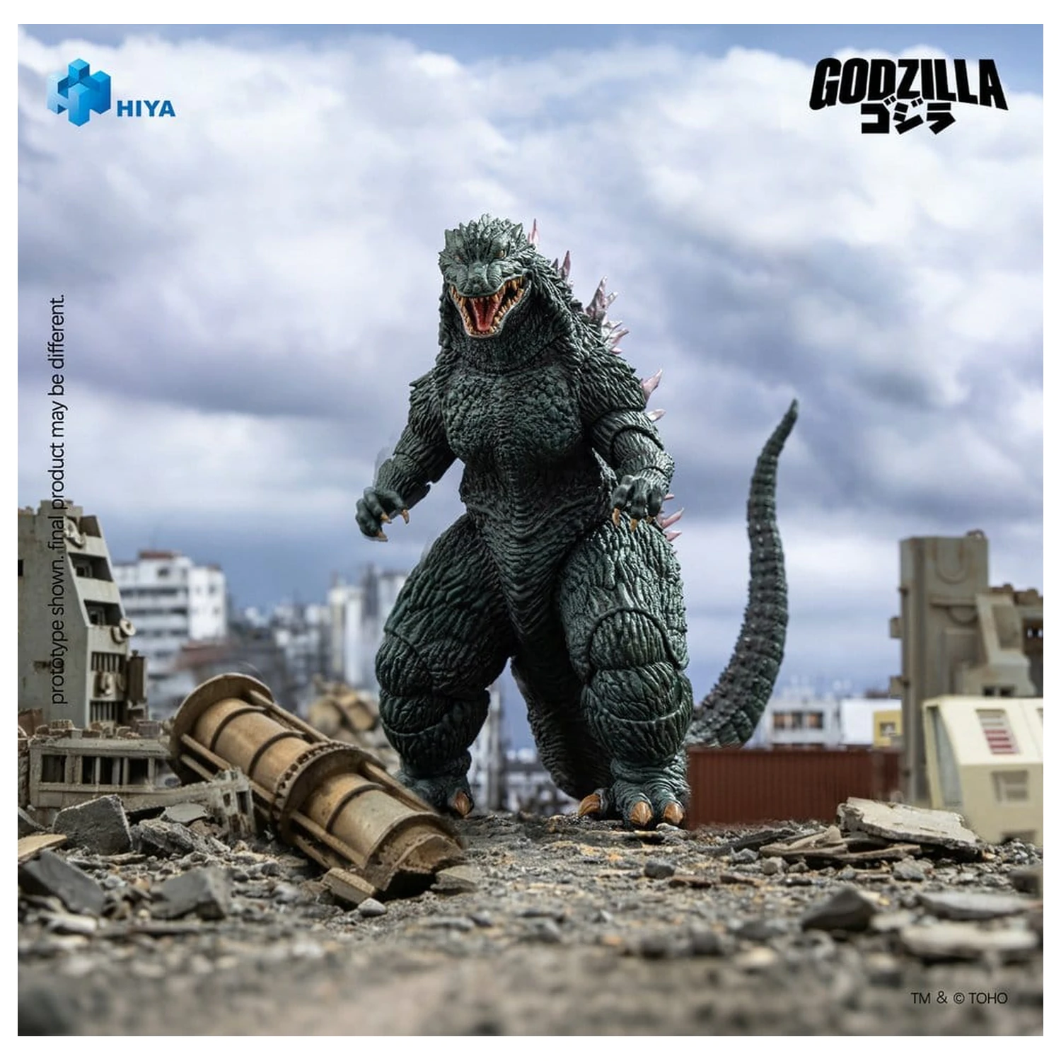 Godzilla vs. Megaguirus (2000) Exquisite Basic Series akciófigura Godzilla 18cm termékfotó