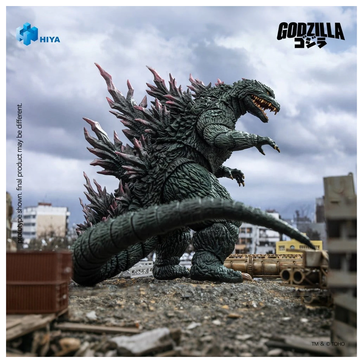 Godzilla vs. Megaguirus (2000) Exquisite Basic Series akciófigura Godzilla 18cm termékfotó