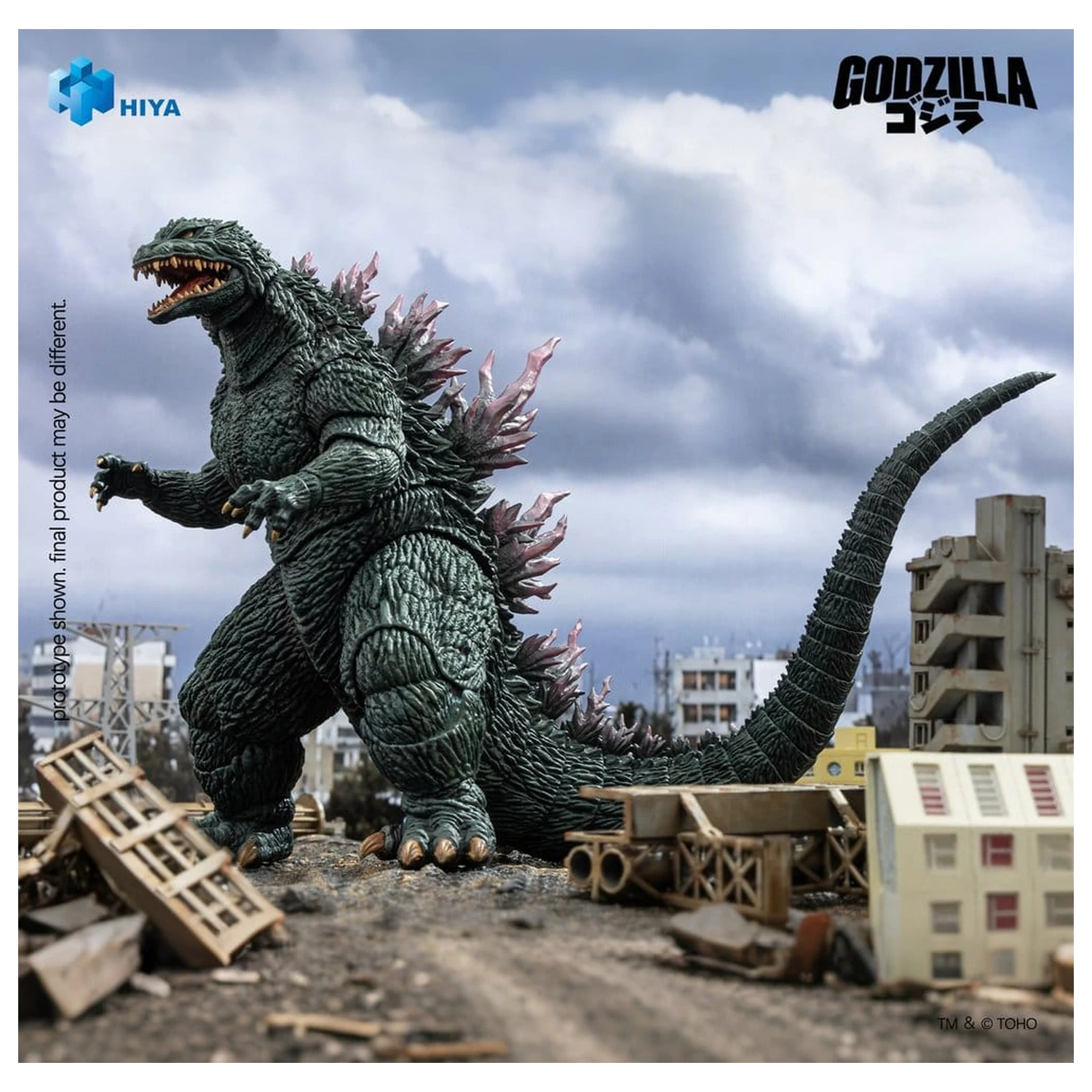 Godzilla vs. Megaguirus (2000) Exquisite Basic Series akciófigura Godzilla 18cm termékfotó