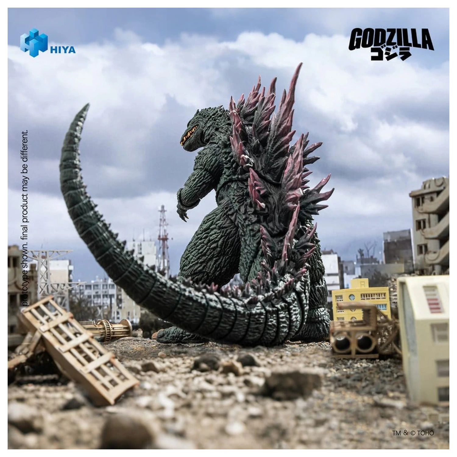 Godzilla vs. Megaguirus (2000) Exquisite Basic Series akciófigura Godzilla 18cm termékfotó