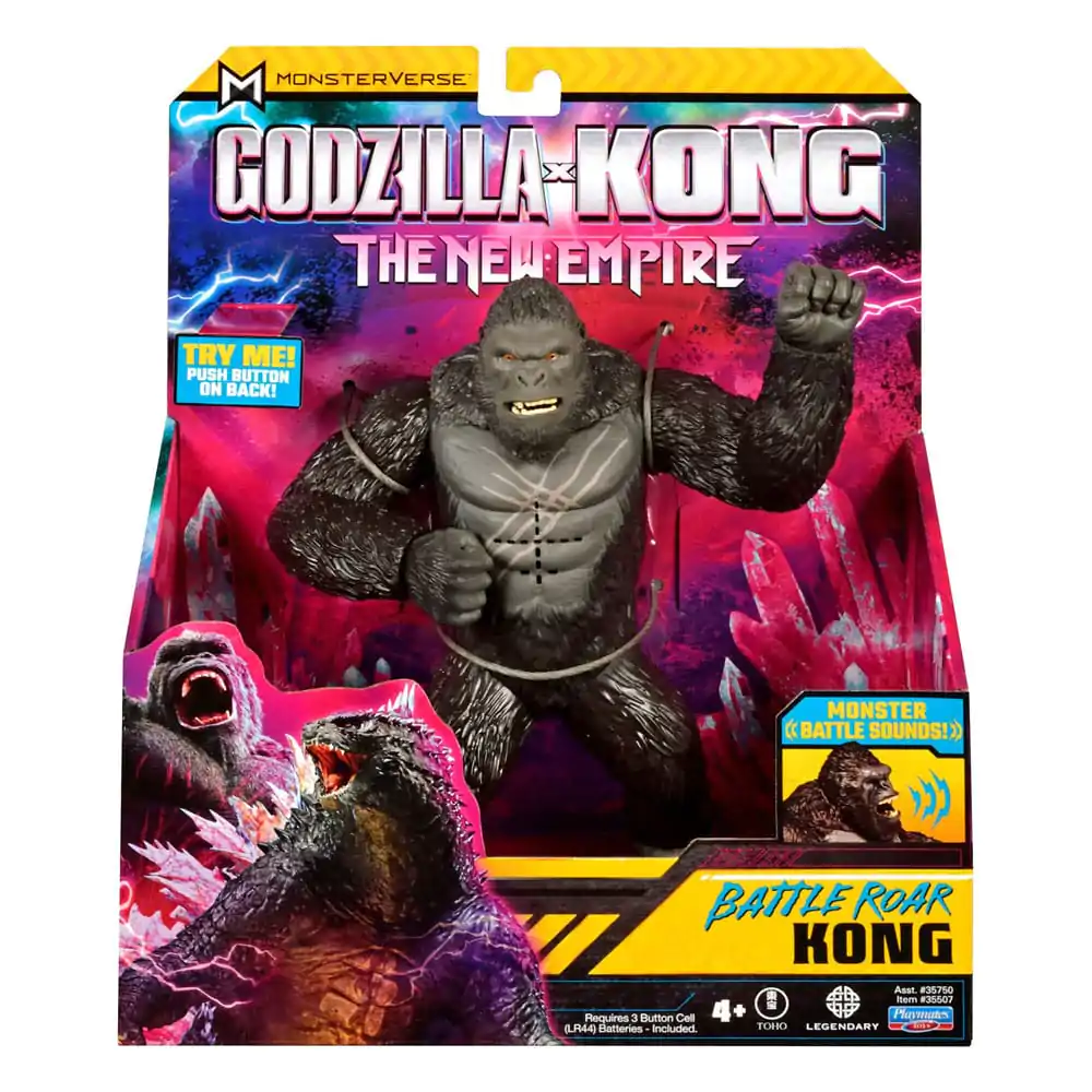 Godzilla x Kong: The New Empire Battle Roar Kong akciófigura 18 cm termékfotó