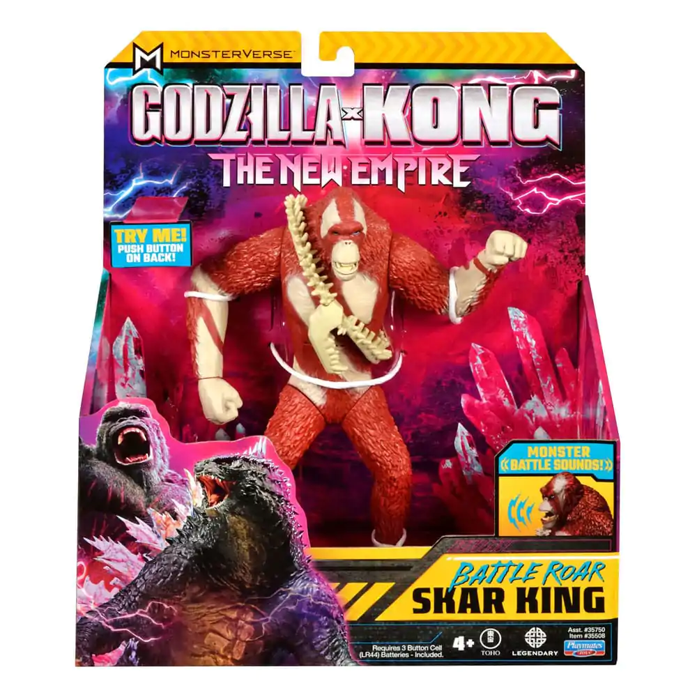 Godzilla x Kong: The New Empire Battle Roar Skar King akciófigura 18 cm termékfotó
