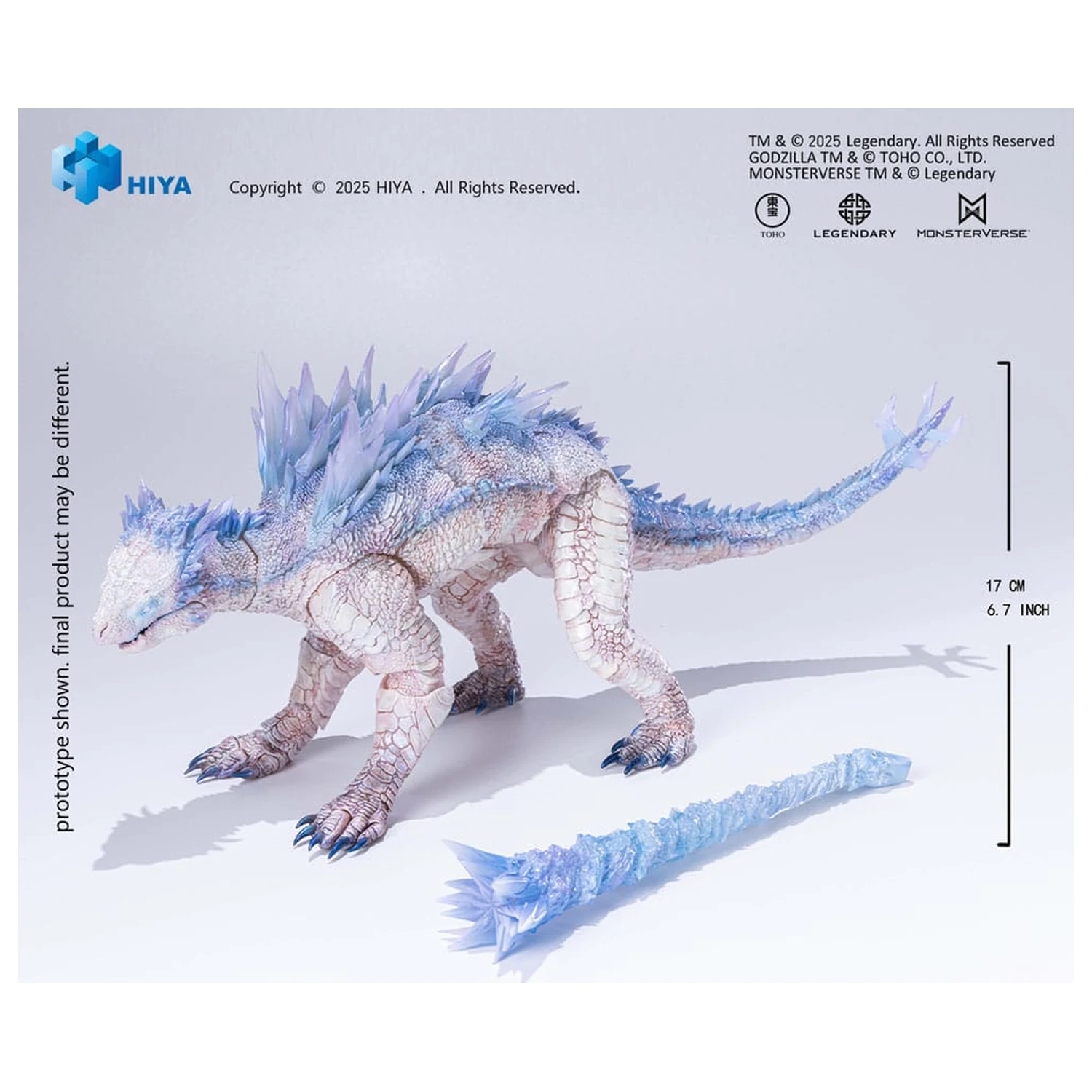 Godzilla x Kong The New Empire Exquisite Basic akciófigura Frost Bite Blast Shimo 17 cm      termékfotó