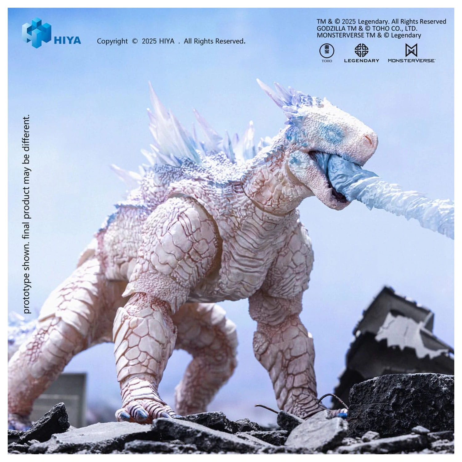 Godzilla x Kong The New Empire Exquisite Basic akciófigura Frost Bite Blast Shimo 17 cm      termékfotó