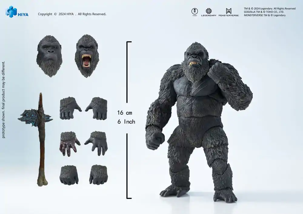 Godzilla x Kong: The New Empire Exquisite Basic Action Figure Kong 16 cm termékfotó