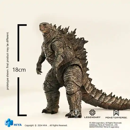 Godzilla x Kong: The New Empire Exquisite Basic Godzilla Rre-evolved Ver. akciófigura 18 cm termékfotó