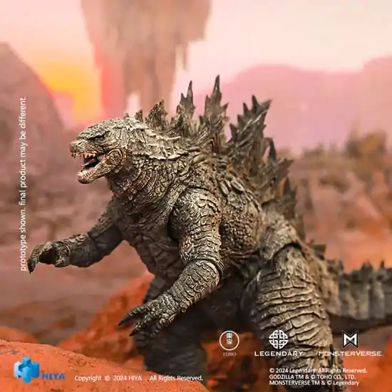 Godzilla x Kong: The New Empire Exquisite Basic Godzilla Rre-evolved Ver. akciófigura 18 cm termékfotó