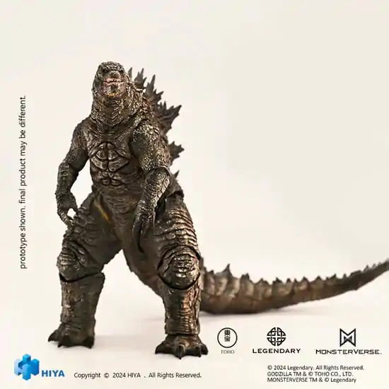 Godzilla x Kong: The New Empire Exquisite Basic Godzilla Rre-evolved Ver. akciófigura 18 cm termékfotó