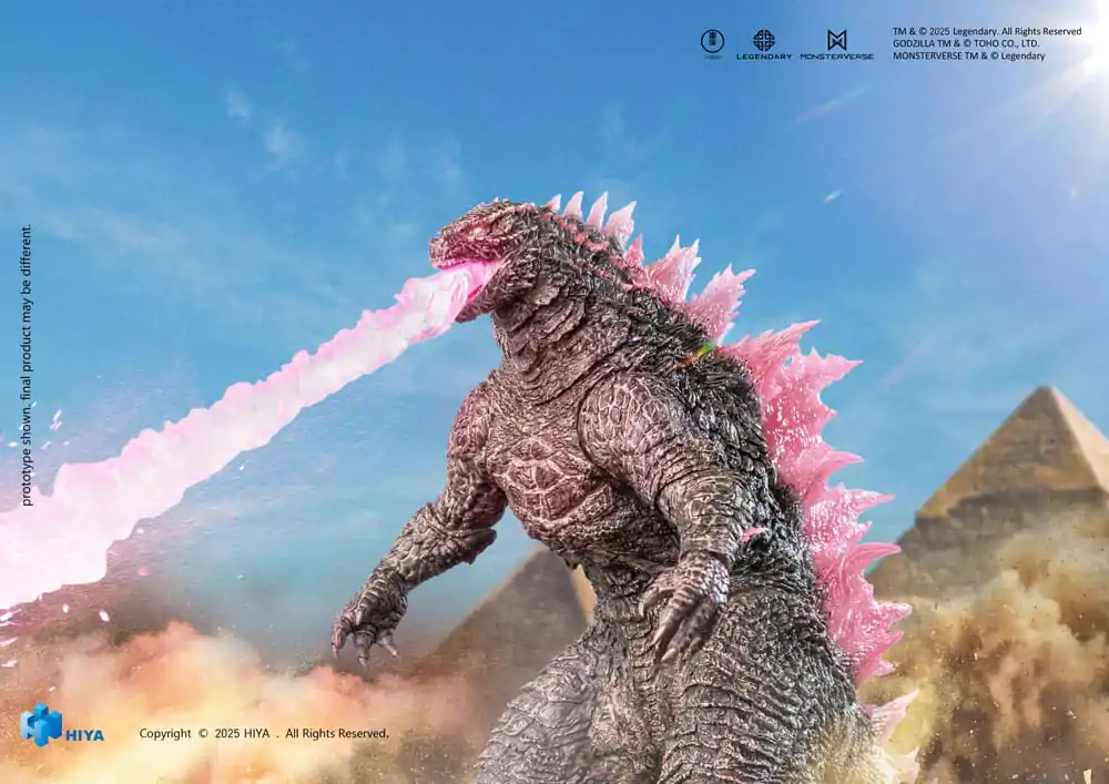 Godzilla x Kong The New Empire Exquisite Basic Heat Ray Godzilla Evolved Ver. akciófigura 18 cm termékfotó