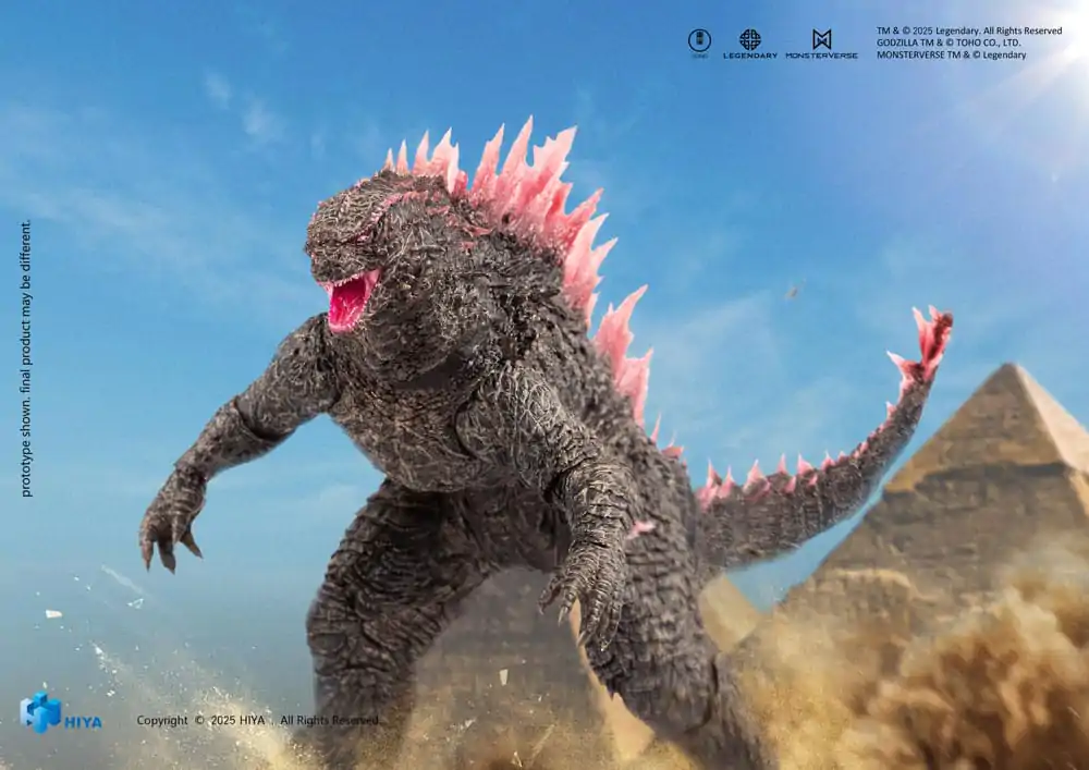 Godzilla x Kong The New Empire Exquisite Basic Heat Ray Godzilla Evolved Ver. akciófigura 18 cm termékfotó