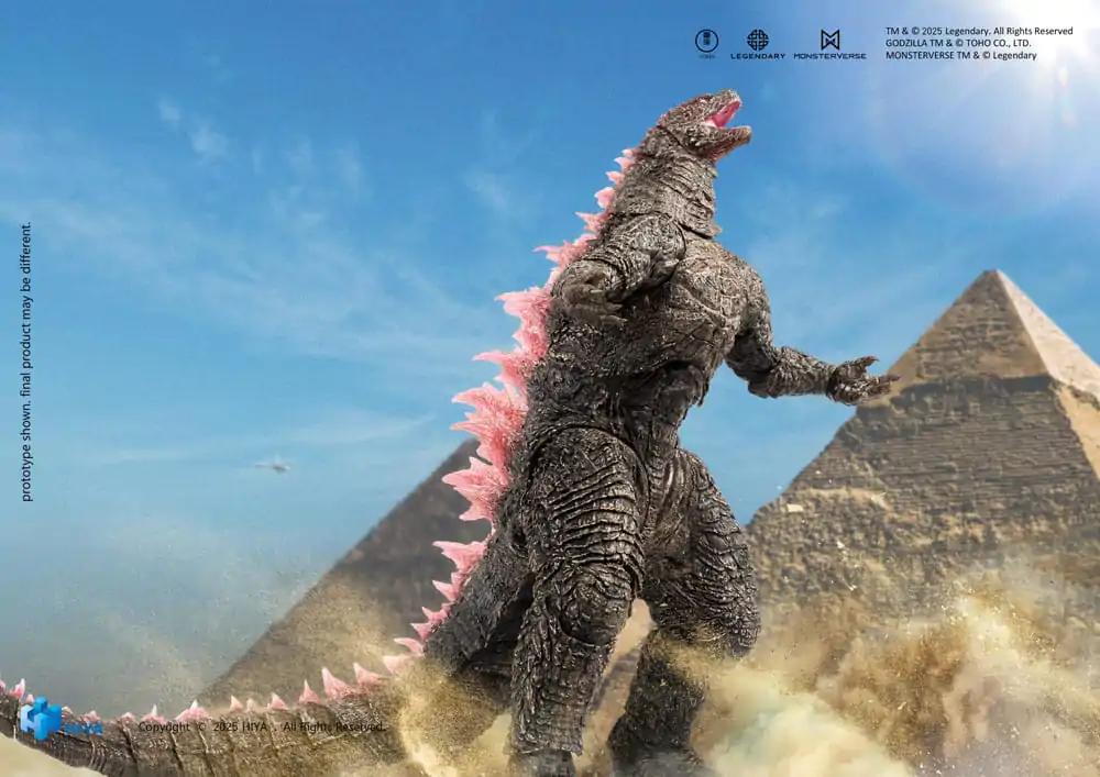 Godzilla x Kong The New Empire Exquisite Basic Heat Ray Godzilla Evolved Ver. akciófigura 18 cm termékfotó