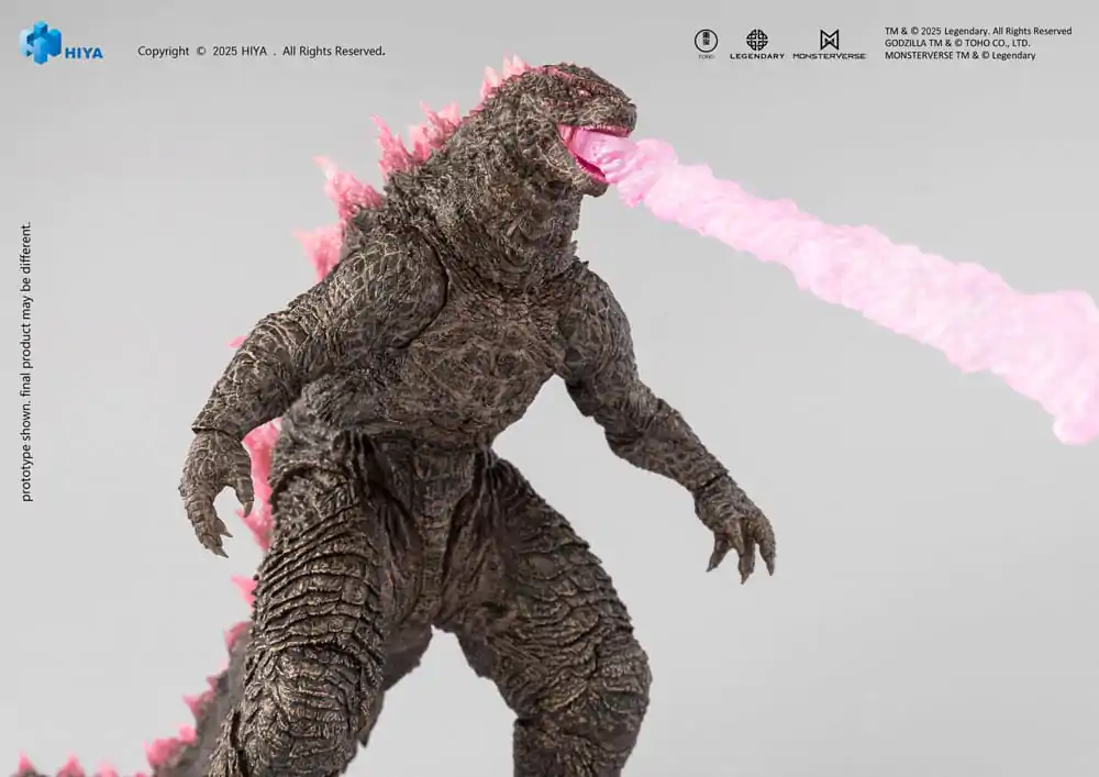 Godzilla x Kong The New Empire Exquisite Basic Heat Ray Godzilla Evolved Ver. akciófigura 18 cm termékfotó