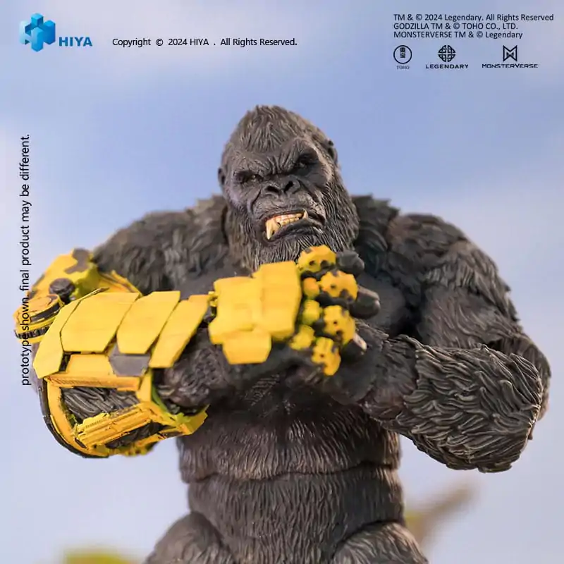 Godzilla x Kong: The New Empire Exquisite Basic Kong B.E.A.S.T. Glove Ver. akciófigura 16 cm termékfotó