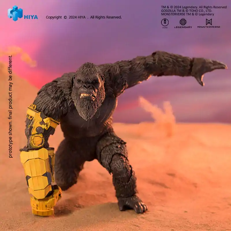 Godzilla x Kong: The New Empire Exquisite Basic Kong B.E.A.S.T. Glove Ver. akciófigura 16 cm termékfotó