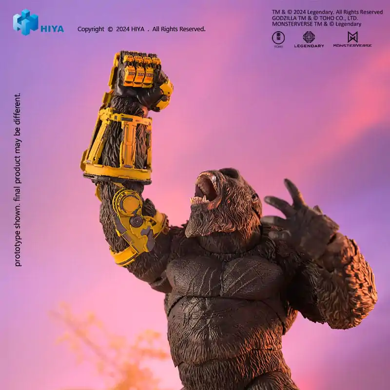 Godzilla x Kong: The New Empire Exquisite Basic Kong B.E.A.S.T. Glove Ver. akciófigura 16 cm termékfotó